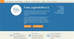 Desktop Screenshot of freie-jugendhilfe.de